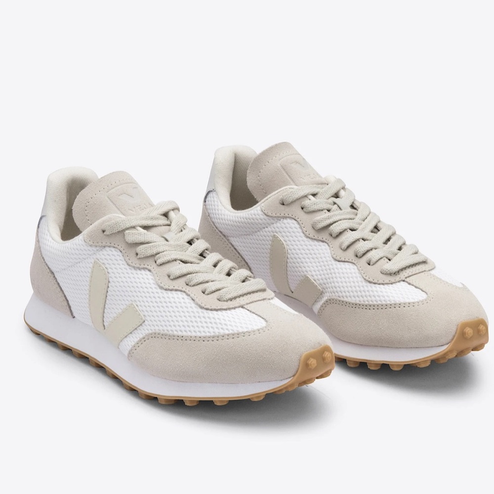 Like-New Women’s Veja Rio Branco Sneakers - White Pierre Natural. Size EU 39 - Picture 2 of 13